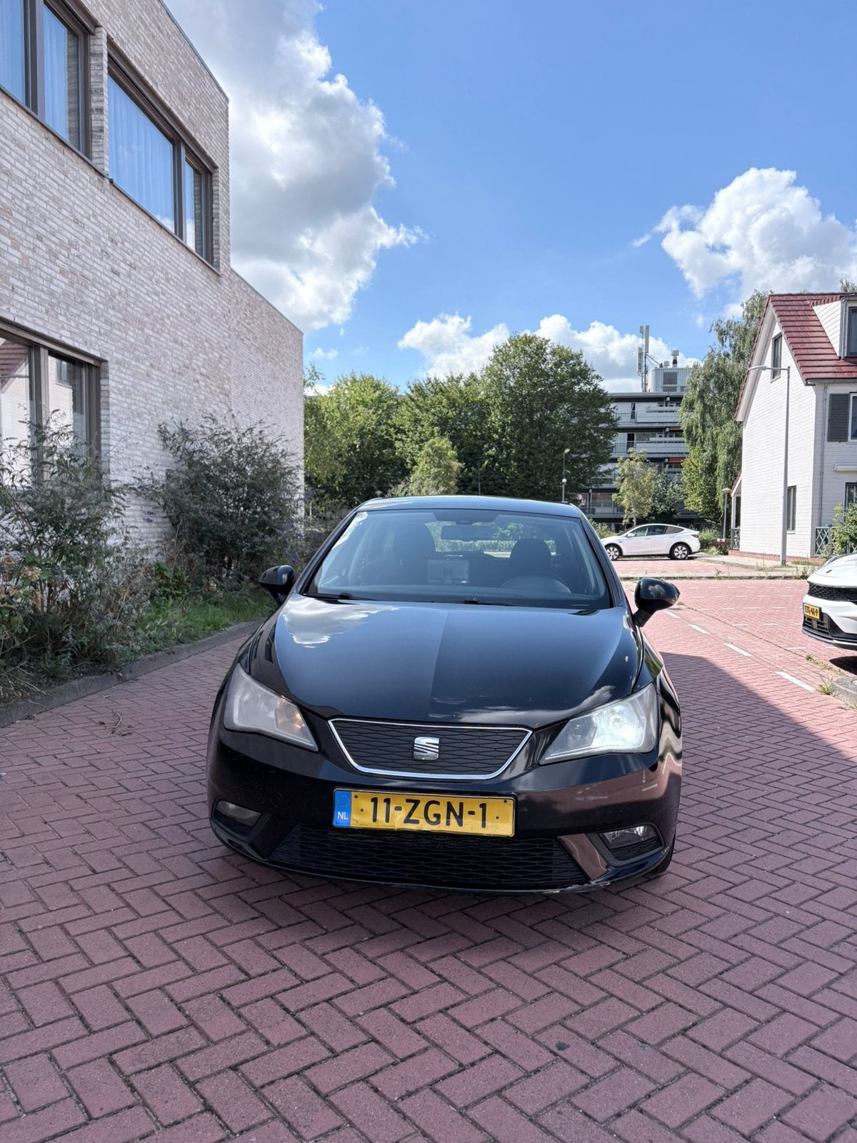 Seat Ibiza 1.2 TDI 55KW Ecomotive 2012 Zwart, Auto's, Seat, Voorwielaandrijving, 74 pk, 1199 cc, Origineel Nederlands