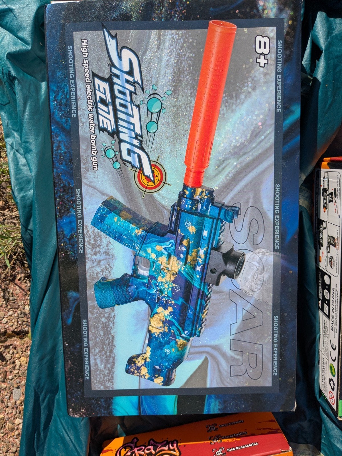 Nieuwe gelblaster:  Blasting Launch USP Gedetailleerde Water, Ophalen, Nieuw