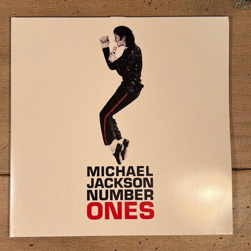 2 LP Michael Jackson “number ones” red colored vinyl, LP, Gebruikt, Ophalen of Verzenden, Gatefold hoes