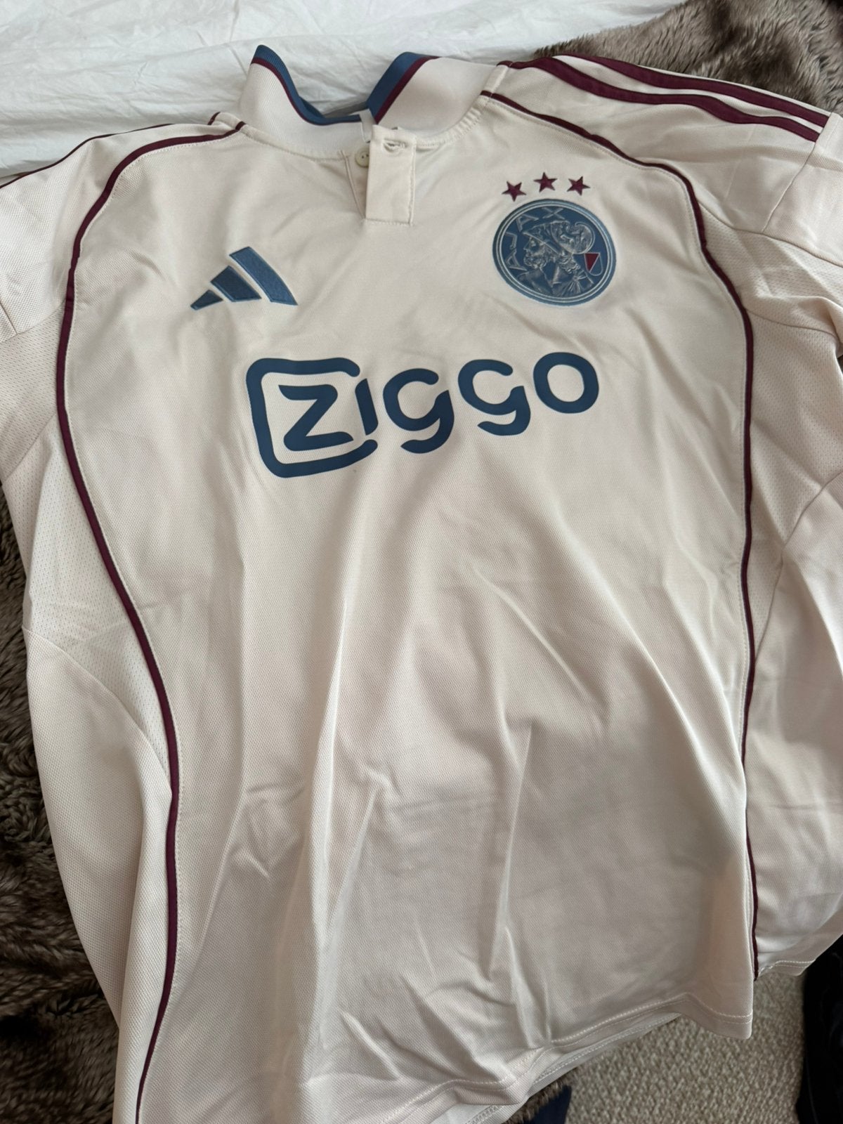 Ajax Shirt Maat L met CL bedrukking nummer 23, Maat L, Ophalen of Verzenden, Zo goed als nieuw, Shirt