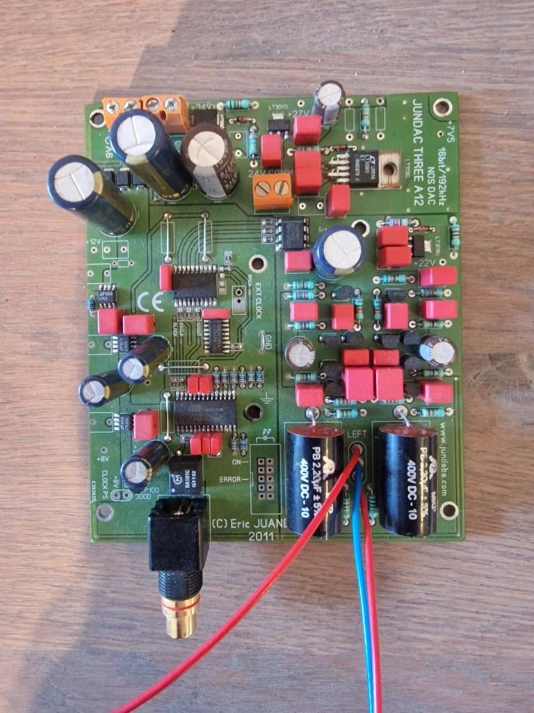 Jundac Three A12 NOS DAC - Als nieuw, TDA1543, Audio, Tv en Foto, Ophalen of Verzenden, Zo goed als nieuw