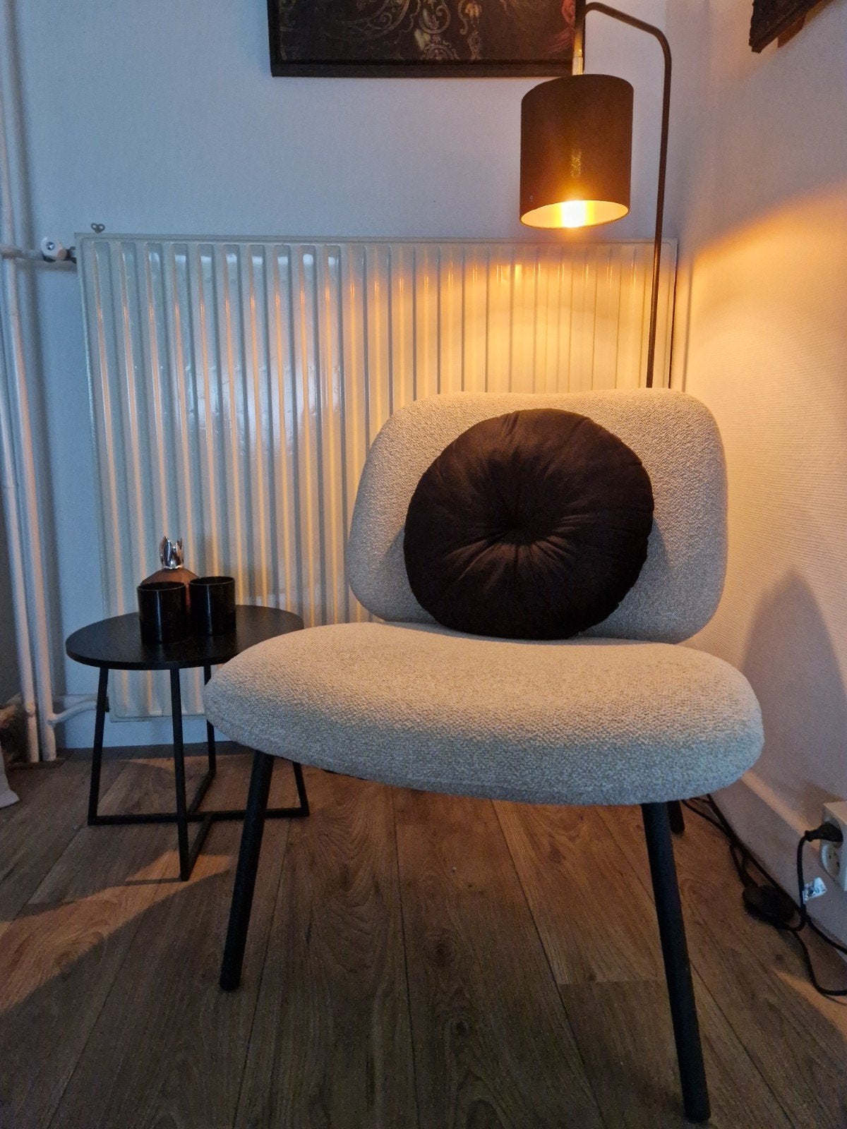 Fauteuil Daan van NOUS Living, Huis en Inrichting, Stoelen, Ophalen, Zo goed als nieuw, Stof, Eén
