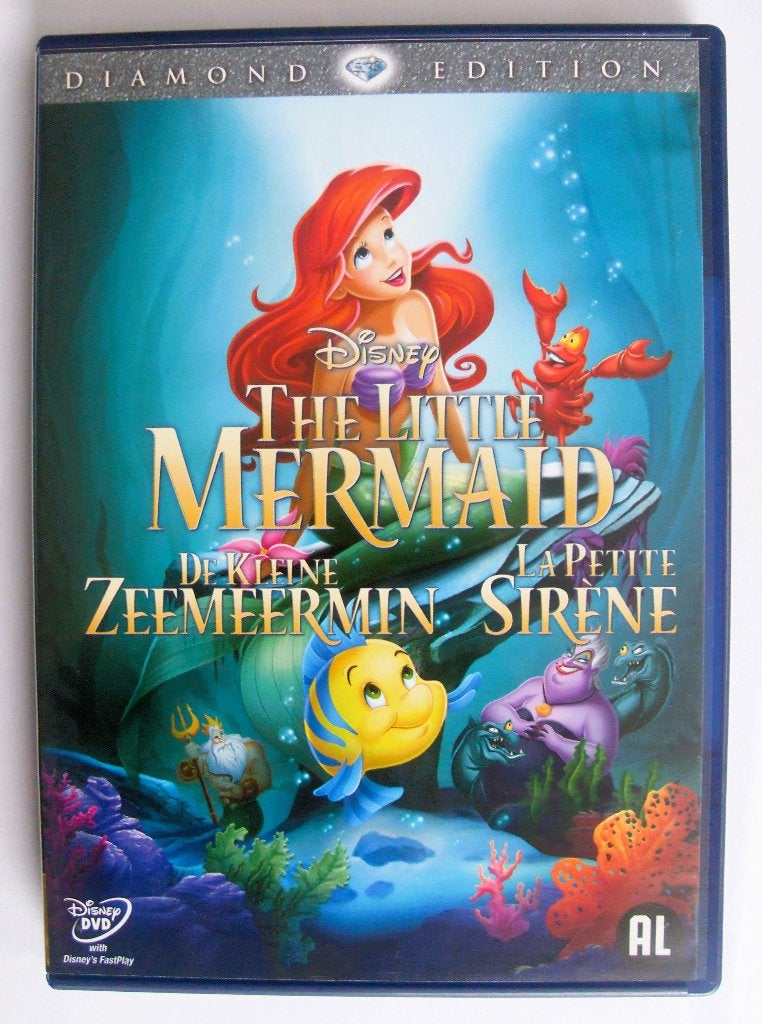 De Kleine zeemeermin (originele dvd) Disney - nr 31, Europees, Tekenfilm, Alle leeftijden, Nederlands
