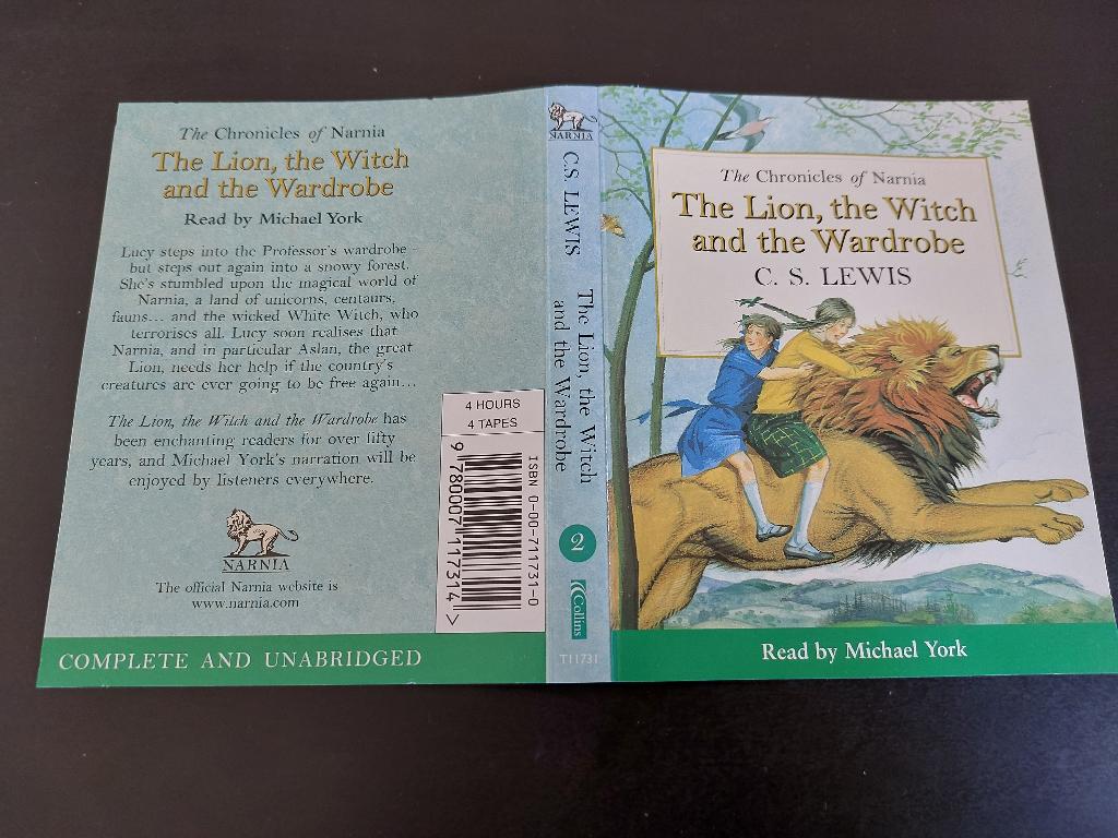 C.S. LEWIS - THE LION, THE WITCH AND THE WARDROBE 2 (2 MC'S), Boeken, Ophalen of Verzenden, Cassette, C. S. Lewis, Volwassene