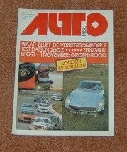 Datsun 260Z ( Fairlady Z - Nissan ) test in Autovisie 1974, Gelezen, Ophalen of Verzenden, Autovisie, Nissan