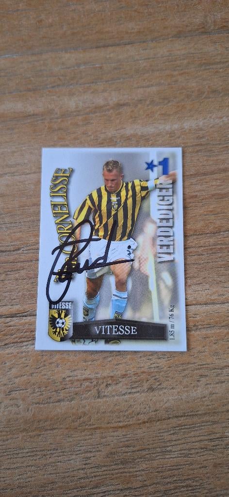 Trading card met handtekening; Tim Cornelisse # Vitesse, Ophalen of Verzenden, Nieuw, Vitesse, Spelerskaart