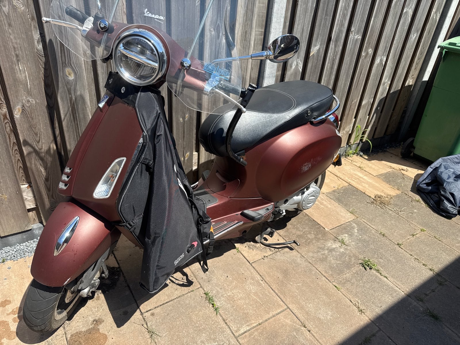 Vespa Primavera 50cc - Bruin - Goed onderhouden, Ophalen of Verzenden, Gebruikt, Benzine, Vespa
