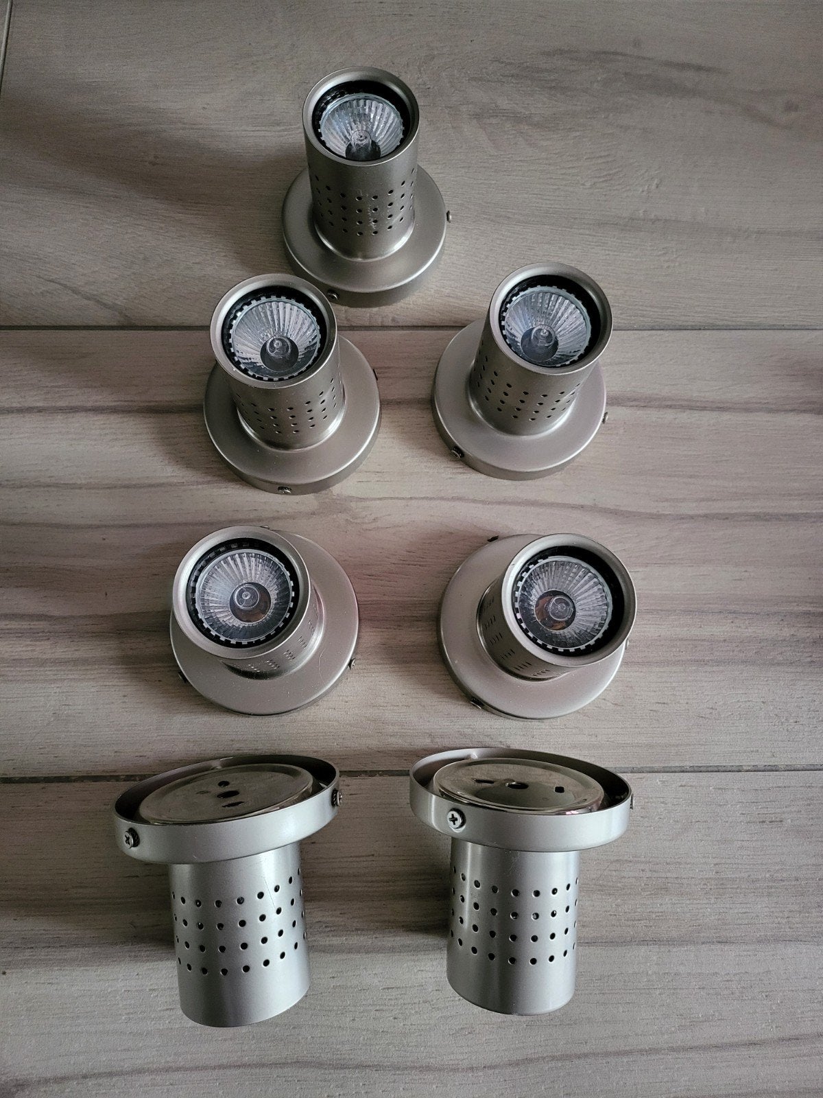 7 x Plafond Studio Italia Design MANIA PL3 Chrome Lamp, Zilver, Design, Plafondspot, Ophalen of Verzenden