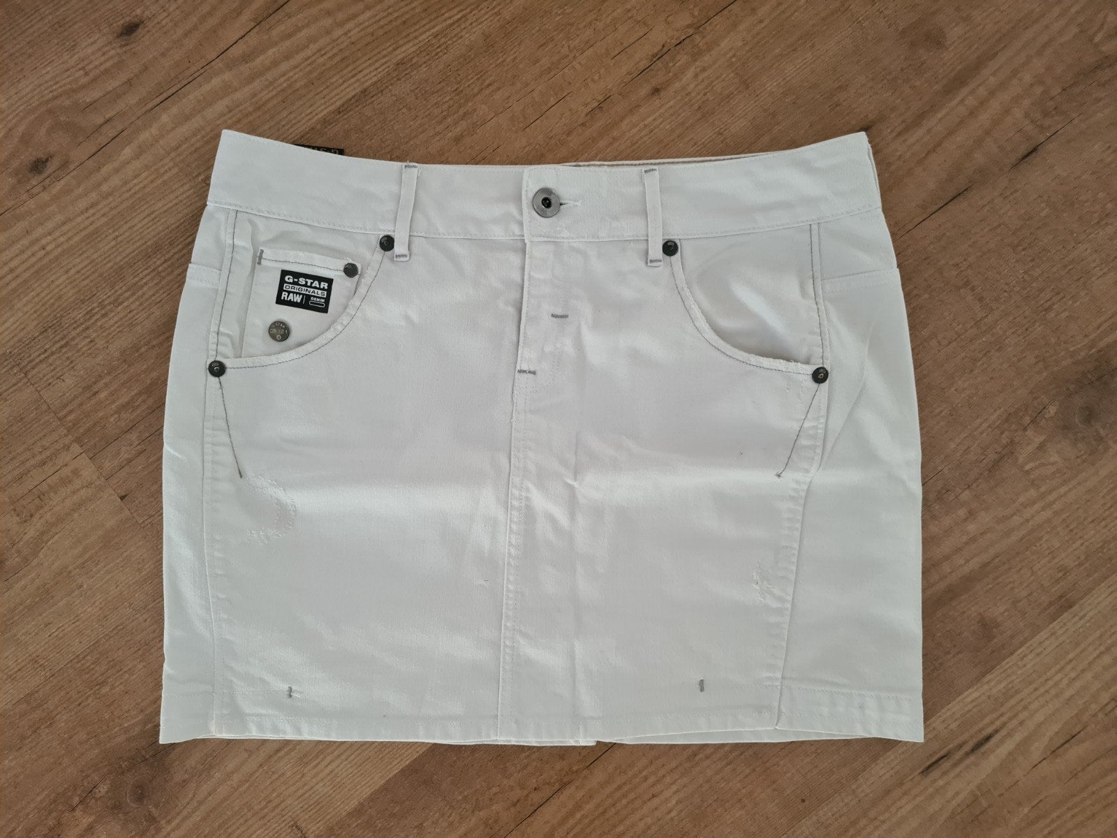 Practige rok G star Raw rok.Maag 30 Nieuw., Maat 38/40 (M), Verzenden, Wit, Nieuw