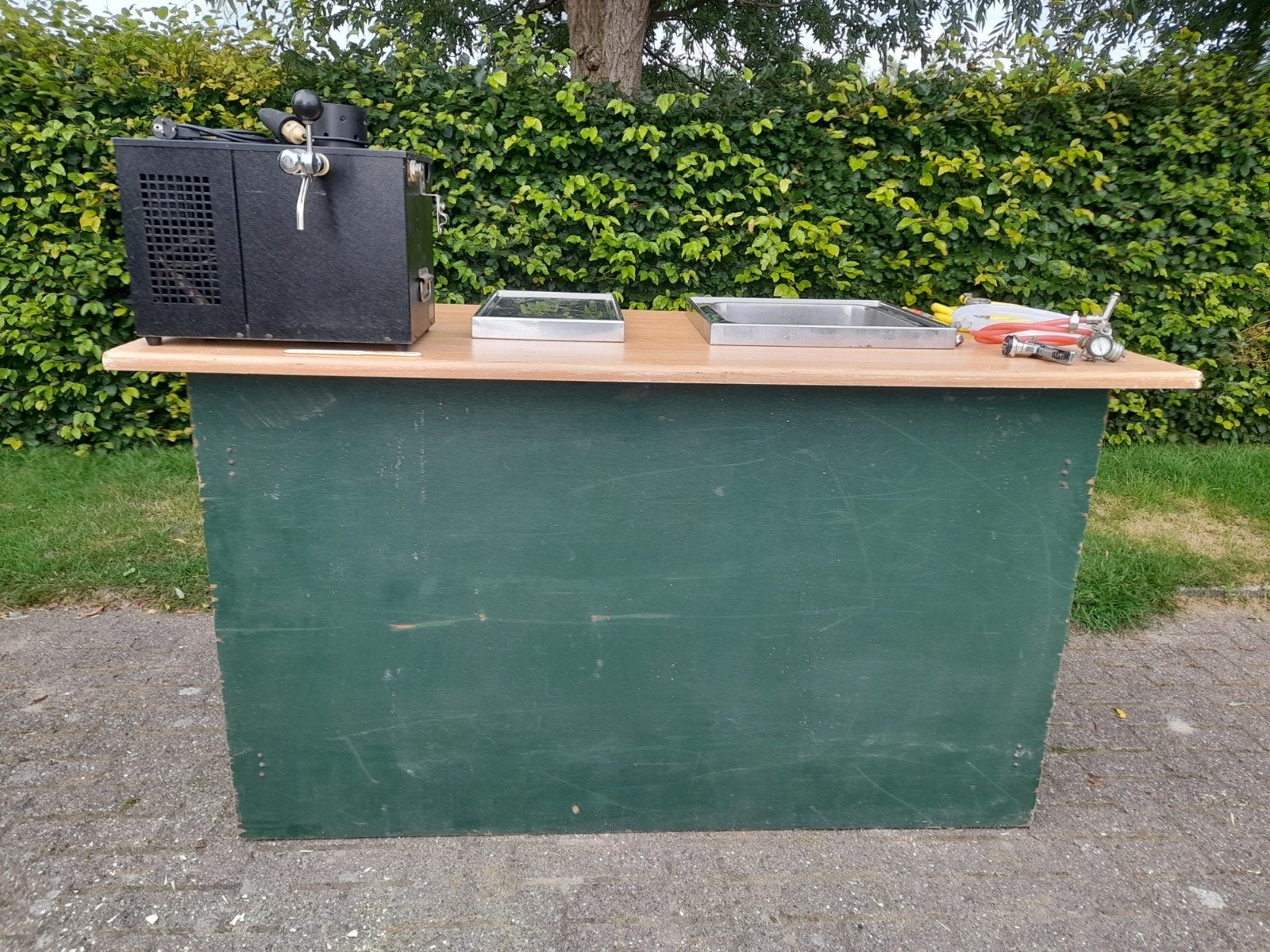 Mobiele Biertap Tafelmodel, Ophalen, Gebruikt