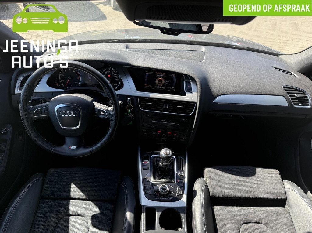 Audi A4 Limousine 1.8 TFSI S edition|Navi|Clima|PDC, Auto's, Audi, Euro 5, Gebruikt, Zwart, 4 cilinders