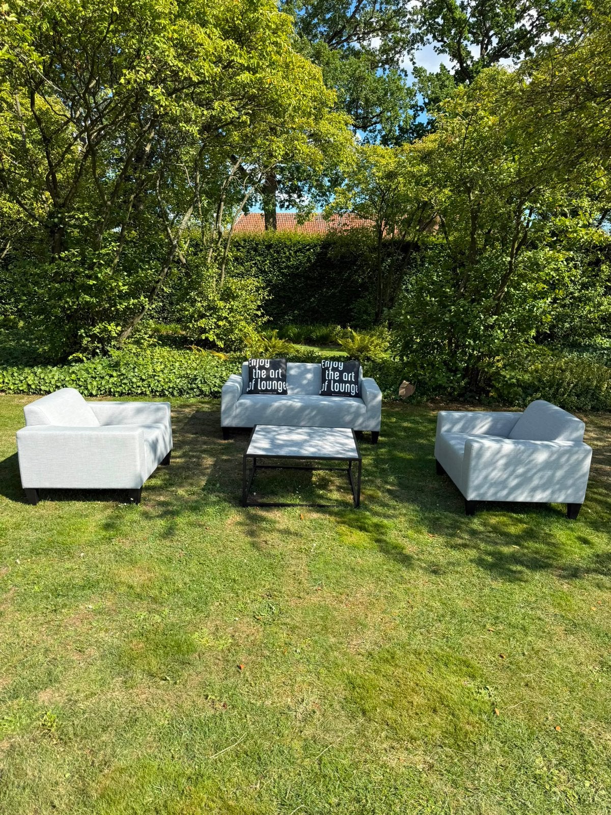 Luxe Loungeset – Sunbrella stof | Direct leverbaar, Ophalen, Nieuw, Bank