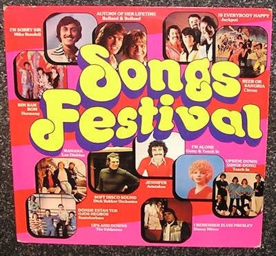 Songs Festival – Diverse Artiesten 1978 LP204, Cd's en Dvd's, LP, Gebruikt, Pop, Ophalen of Verzenden