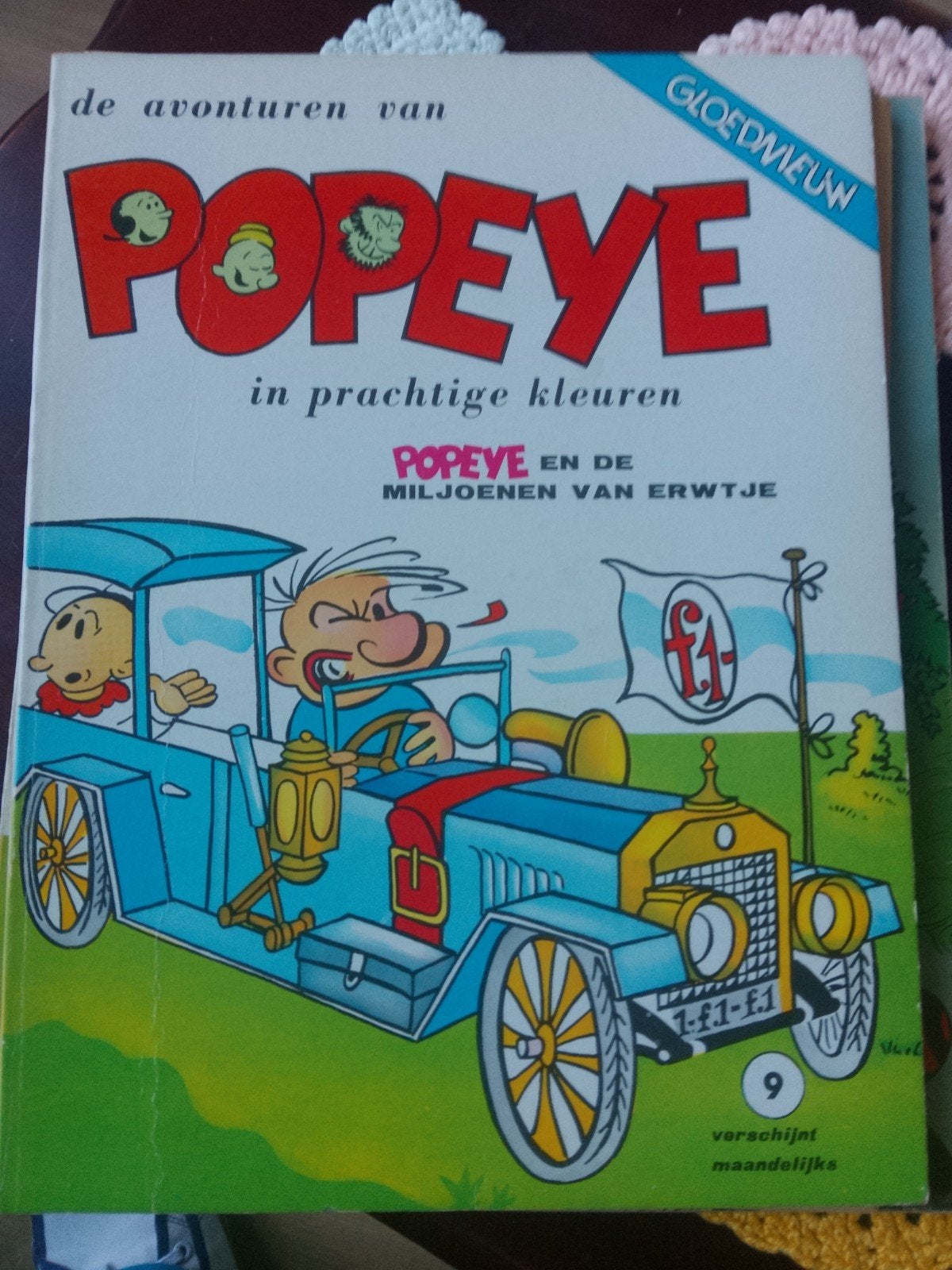 Popeye en de Miljoenen van Erwtje, Boeken, Eén stripboek, Ophalen of Verzenden, Zo goed als nieuw