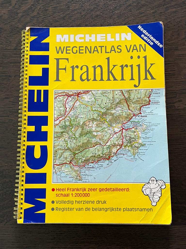 Michelin wegenatlas Frankrijk wegen atlas, Boeken, Atlassen en Landkaarten, Gelezen, Frankrijk, Ophalen of Verzenden, Landkaart