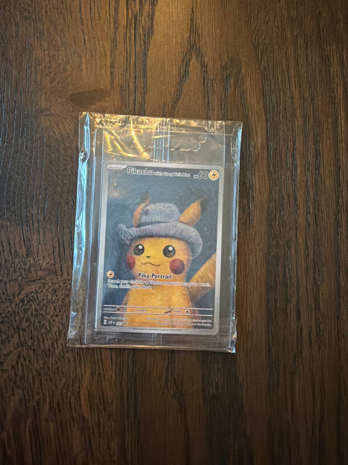 Pikachu van Gogh Pokémon kaart, Ophalen of Verzenden, Nieuw, Losse kaart