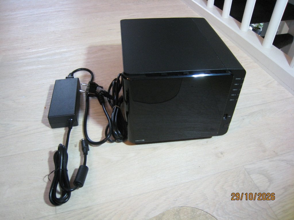 Synology DS412+ NAS met 4GB geheugen, Ophalen of Verzenden, Zo goed als nieuw