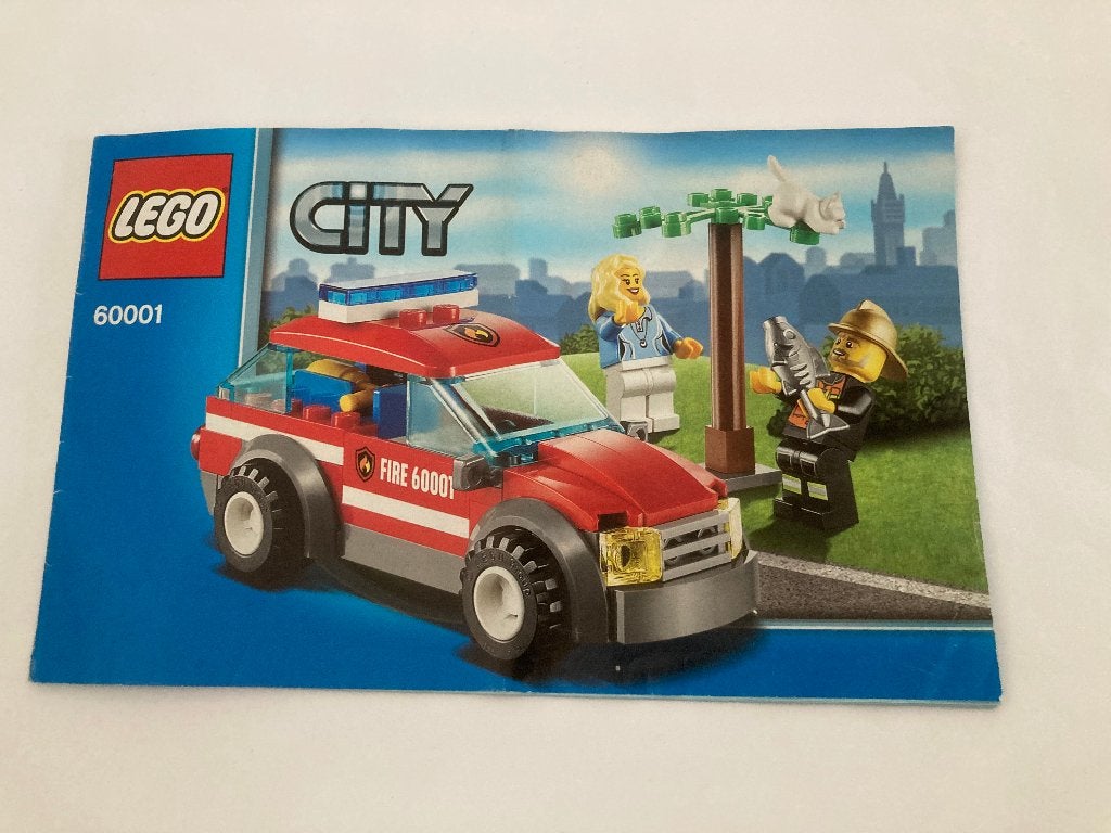 60001 Lego City Brandweer kat in boom redding, Ophalen, City, Lego, Inclusief instructies
