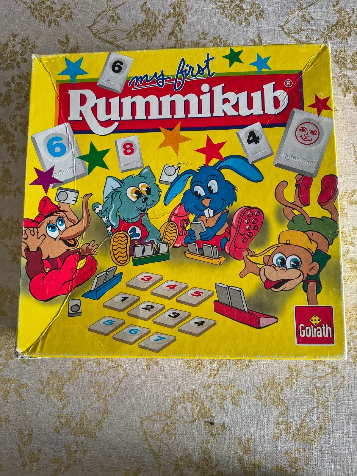 My First Rummikub - Educatief cijferspel voor kinderen, Drie of vier spelers, Ophalen, Gebruikt, Goliath