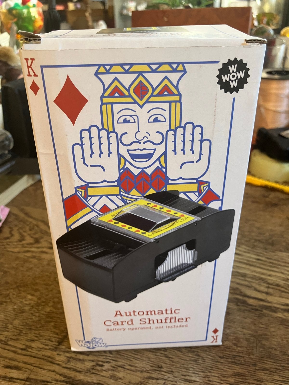 Automatische Kaartenschudmachine - Wajow, Hobby en Vrije tijd, Een of twee spelers, Ophalen of Verzenden, Zo goed als nieuw