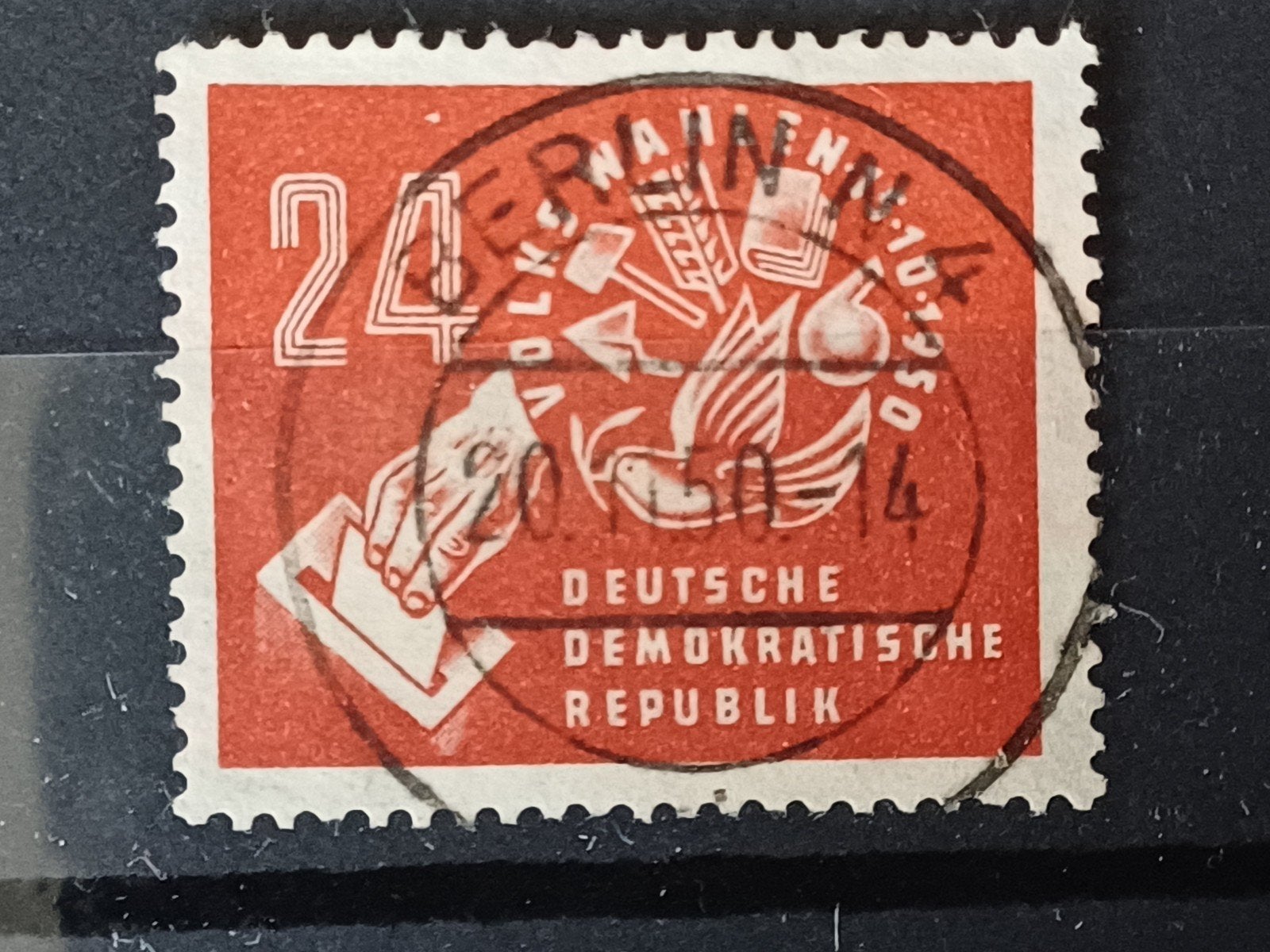 DDR 275 gestempeld, Postzegels en Munten, Ophalen of Verzenden, DDR, Gestempeld