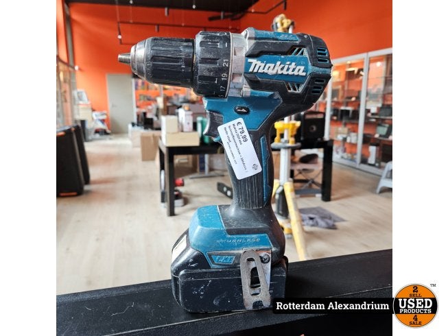 Makita DDF484 Schroefboormachine + 3AhAccu  | Nette staat, Makita, Zo goed als nieuw, Support@makita.com, Makita Corporation, 3-11-8, Sumiyoshi-cho, 
Anjo, Aichi 446-8502
Japan