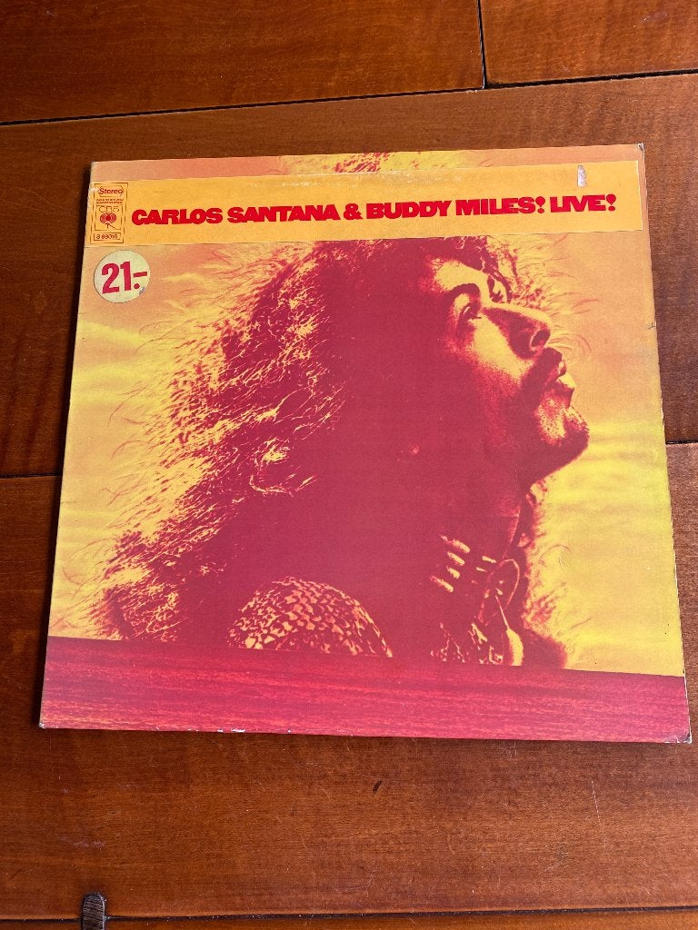 CARLOS SANTANA & BUDDY MILES, Cd's en Dvd's, Vinyl | Rock, Ophalen of Verzenden, Gebruikt, 12 inch, Poprock