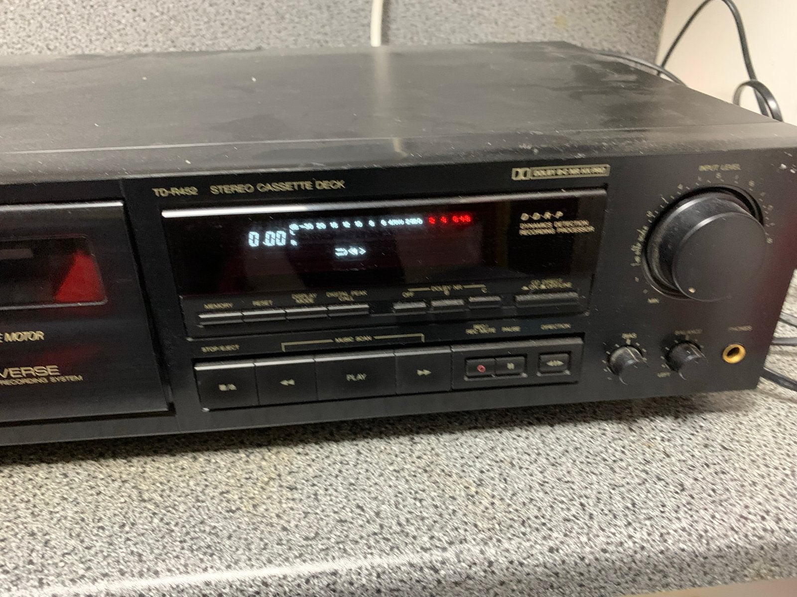 JVC TD-R452X Stereo Cassettedeck - Quick Reverse, Ophalen of Verzenden, Enkel, JVC, Auto-reverse