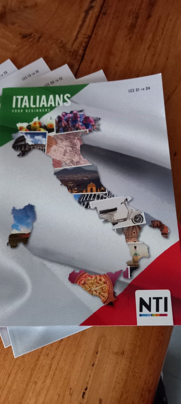 NTI Cursus Italiaans voor beginners (Les 01 t/m 20), Non-fictie, Nederlands, Italiaans, Ophalen of Verzenden, Zo goed als nieuw