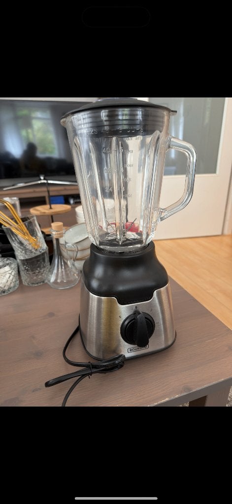 Bourgini blender, 4 liter of meer, Ophalen, Nieuw, 3 snelheden of meer