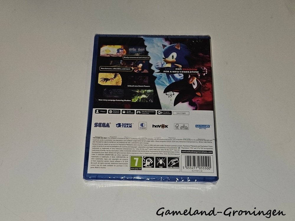 Sonic X Shadow Generations (PS5) GESEALD, -, -, Nieuw, Ophalen of Verzenden