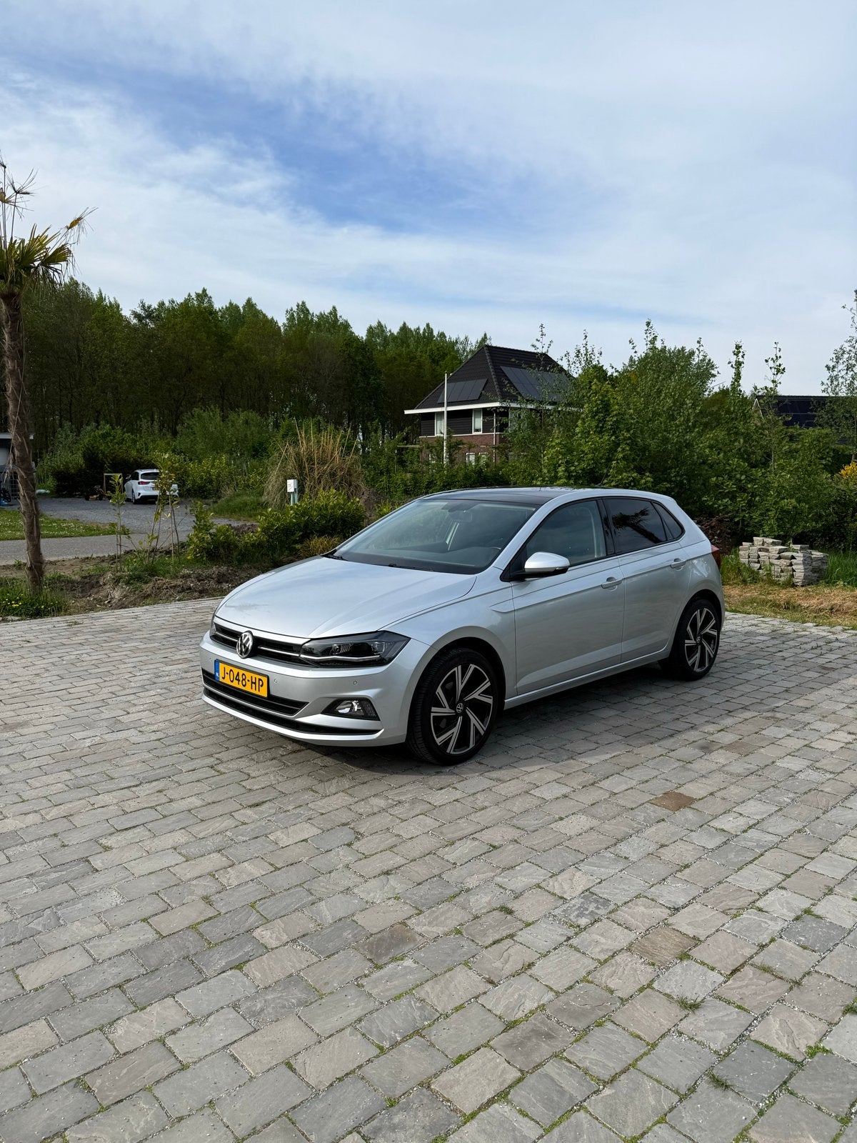 Volkswagen Polo 1.0 TSI 2020, automaat, Auto's, Stof, 95 pk, 49 €/maand, Origineel Nederlands