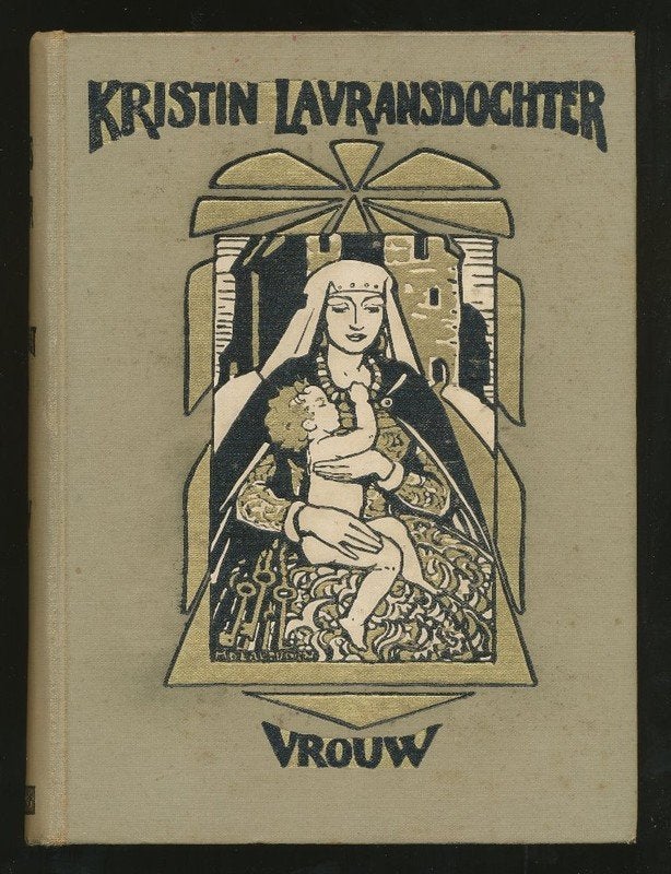 SIGRID UNDSET: Kristin lavransdochter, Vrouw, Boeken, Ophalen of Verzenden, Gelezen, Nederland