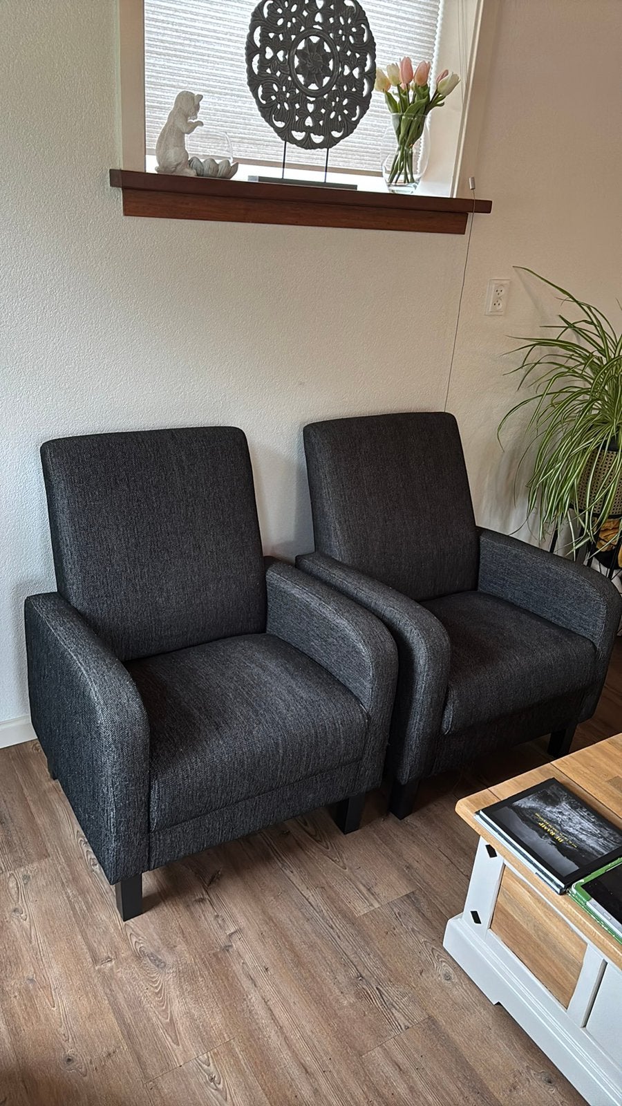 Twee stoelen, Huis en Inrichting, Ophalen, Zo goed als nieuw, Stof, Twee