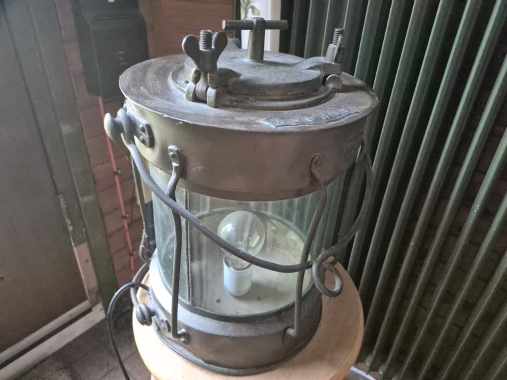 Vintage Anker scheepslamp / lantaarn, Ophalen