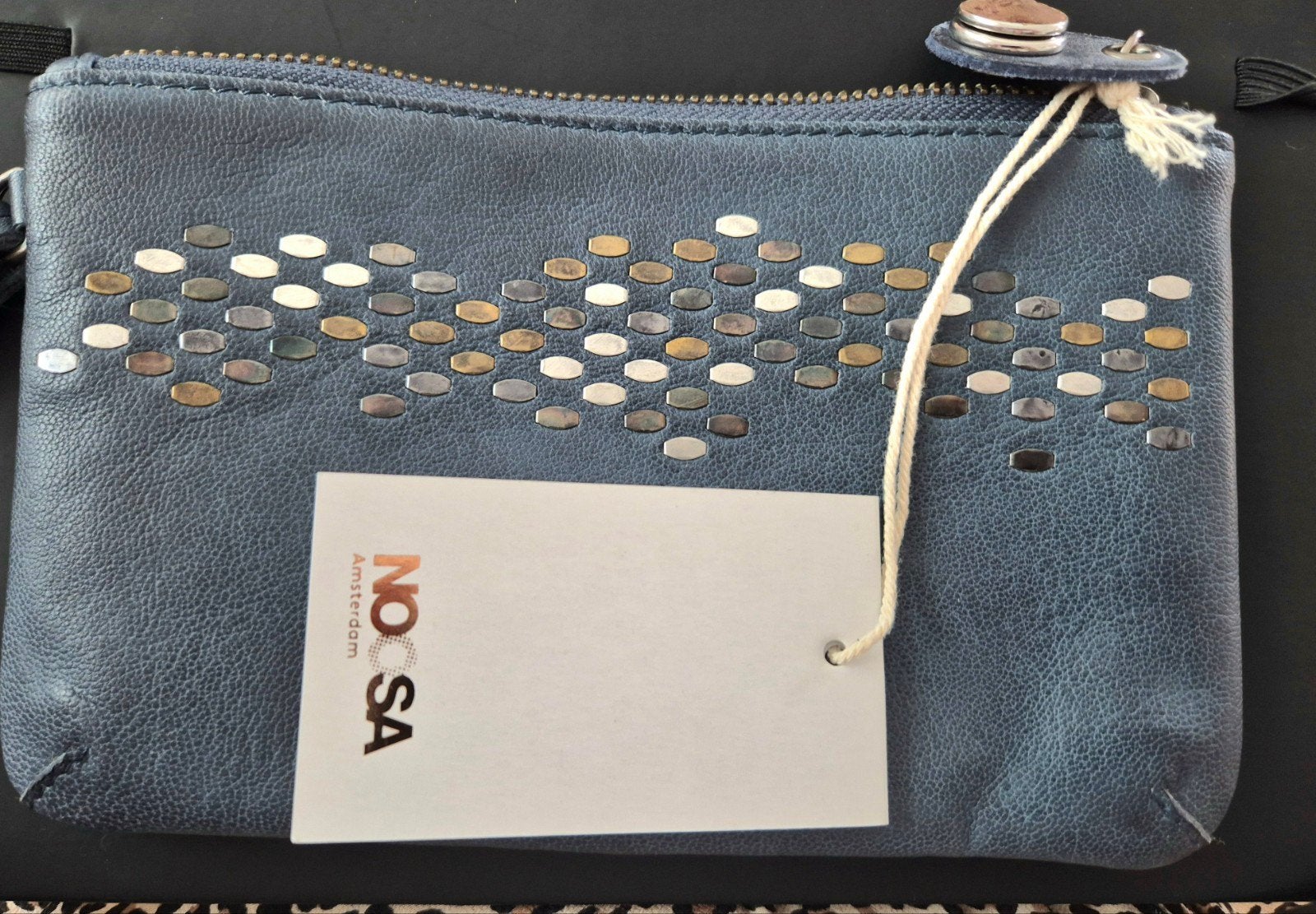 NOOSA Amsterdam Clutch/Polstasje - Nieuw met label, Ophalen of Verzenden, Nieuw, Blauw
