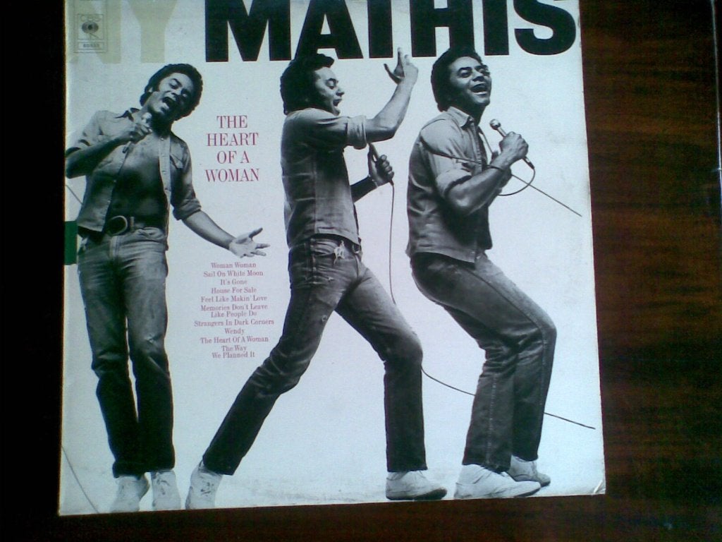 LP - Johnny Mathis - The heart of a woman, Ophalen of Verzenden, Zo goed als nieuw, Pop, LP