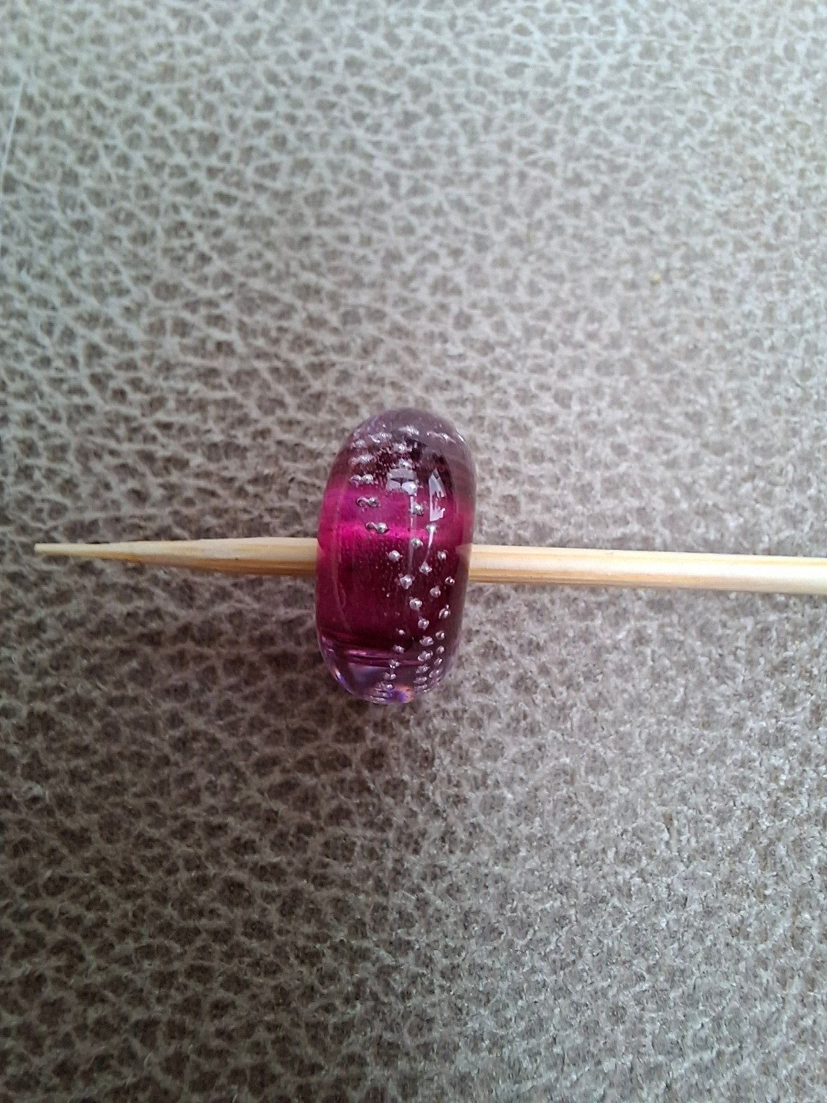 Trollbeads roze zilverspoor, Sieraden, Tassen en Uiterlijk, Glas of Kristal, Ophalen of Verzenden, Zo goed als nieuw, Trollbeads