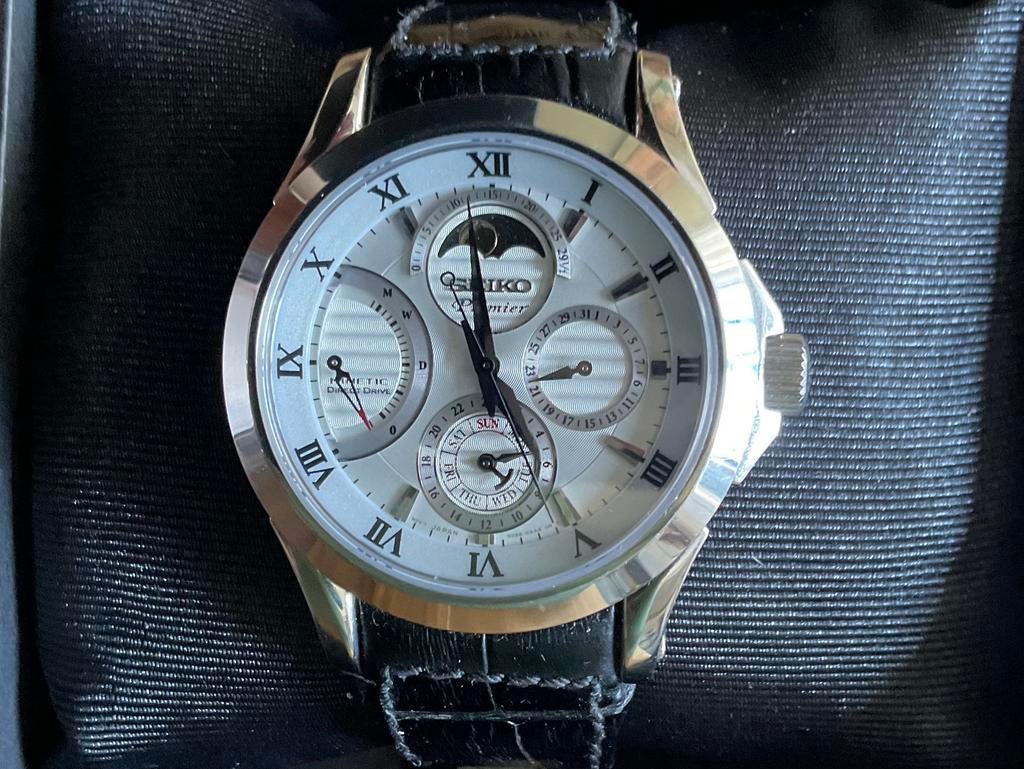 seiko dresswatch, Sieraden, Tassen en Uiterlijk, Horloges | Heren, Ophalen of Verzenden, Zo goed als nieuw, Staal, Seiko
