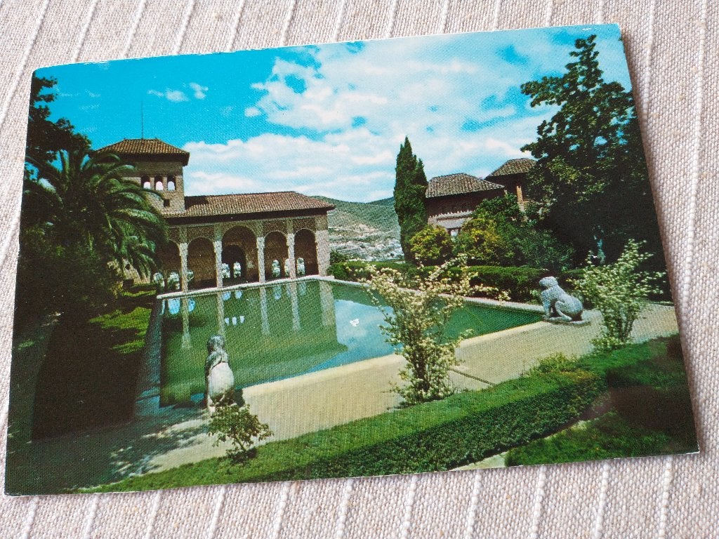 Granada. Alhambra - Serie 45, no. 17, Verzamelen, Ophalen of Verzenden, 1960 tot 1980, Ongelopen, Spanje
