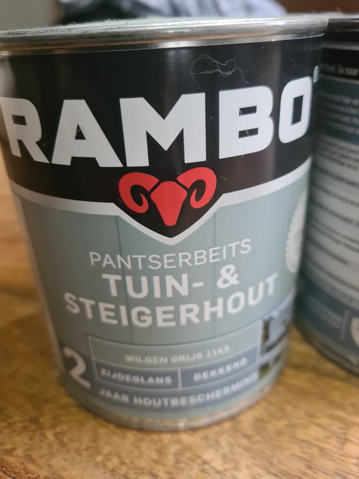Rambo Pantserbeits Tuin- & Steigerhout Wilgen Grijs 1143, Ophalen of Verzenden