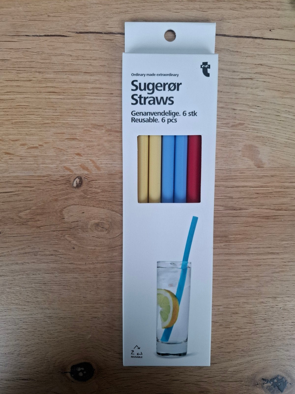 Herbruikbare rietjes 6 stuks, Ophalen of Verzenden, Nieuw
