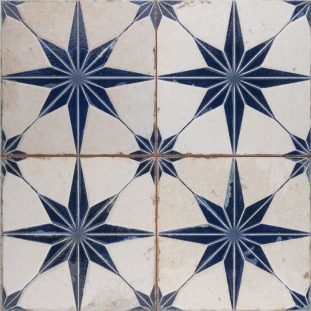 Portugese tegels - stertegels - blauwe tegel - vintage tegel, Doe-het-zelf en Verbouw, Tegels, 40 tot 60 cm, 40 tot 60 cm, Verzenden