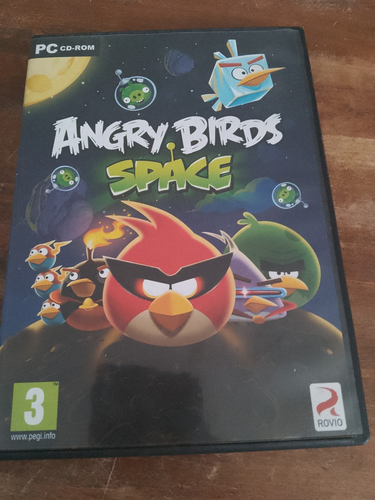 Angry Birds Space PC CD-ROM - Klassiek Ruimte Avontuur, Spelcomputers en Games, Games | Pc, Puzzel en Educatief, Gebruikt, 1 speler
