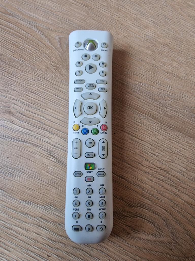 Originele Xbox 360 Media Afstandsbediening, Spelcomputers en Games, Ophalen of Verzenden, Gebruikt