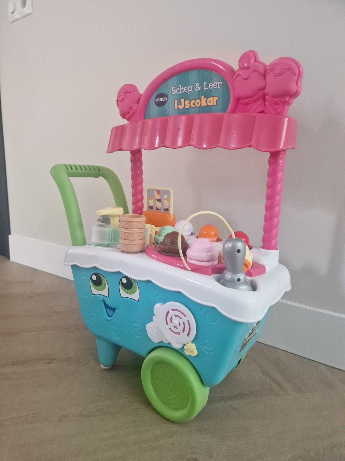 VTech Schep & Leer IJscokar, Ophalen of Verzenden, Zo goed als nieuw, 2 tot 4 jaar