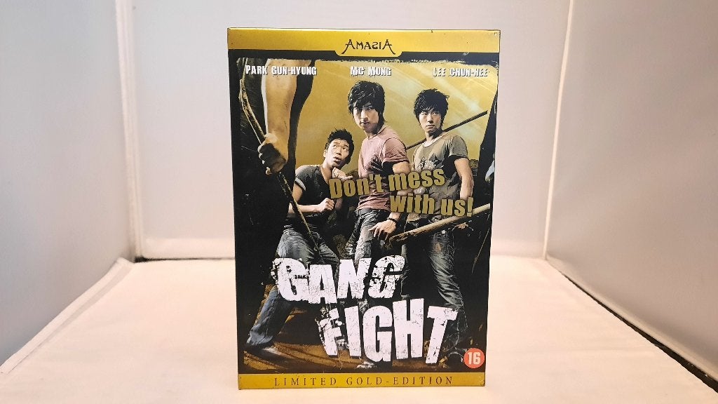 Gang Fight Limited Golde Edition Amasia Koreaanse DVD Film, Vanaf 16 jaar, Ophalen of Verzenden, Gebruikt, Actie
