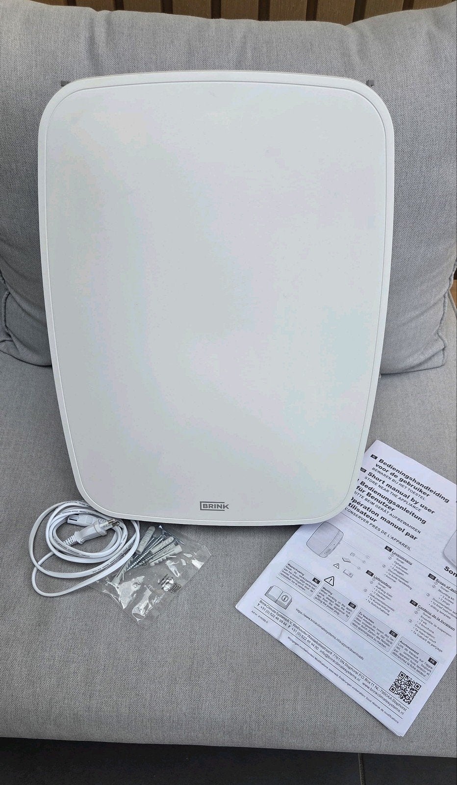 Brink sonair 3.0 decentrale ventilatie, Ophalen of Verzenden, Nieuw, Luchtreiniger