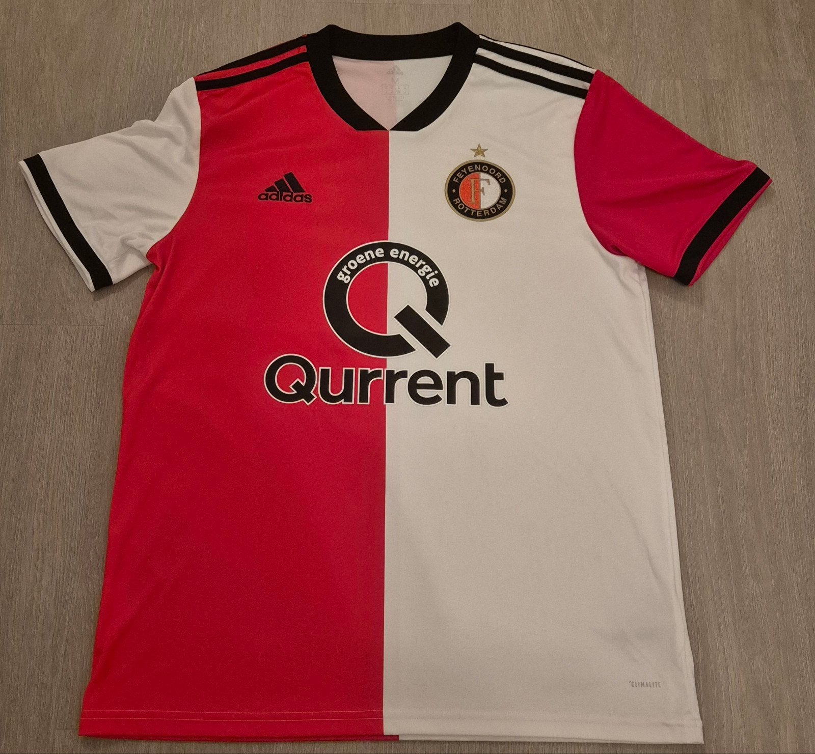 Feyenoord 2019/2020 Jørgensen #9 Maat M Champions League, Zo goed als nieuw, Adidas, Voetbal, Meerkleurig
