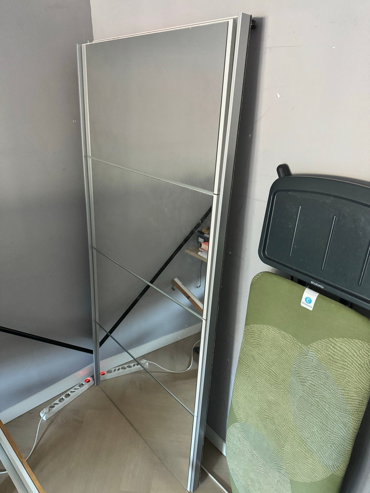 Spiegel Pax deur kast, Huis en Inrichting, Woonaccessoires | Spiegels, Gebruikt, Rechthoekig, 50 tot 75 cm, Verzenden